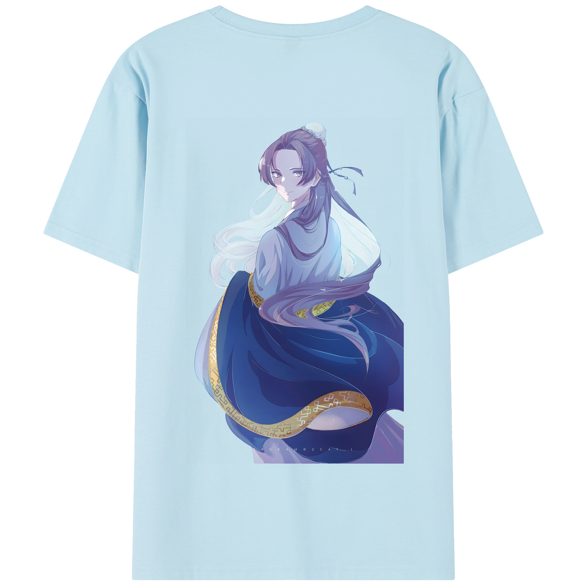 （画像用） 薬屋のひとりごと The Apothecary Diaries 綿100％半袖Tシャツ（背面プリント）
